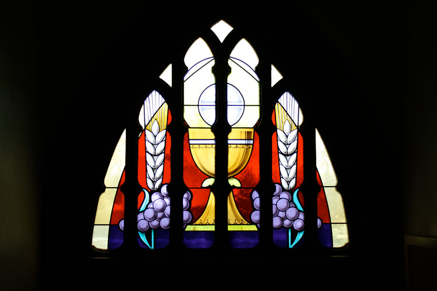 Stained glass window