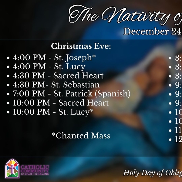 Christmas Eve Mass at St. Joseph Parish