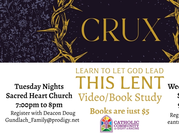 Crux 7-8pm Sacred Heart