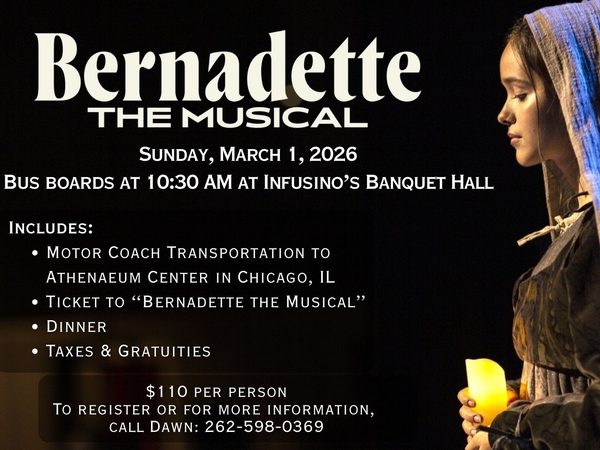 Bernadette: The Musical (RSVP - Trip)